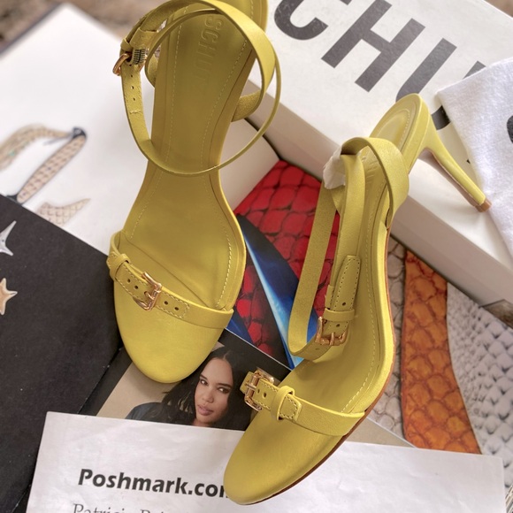 Schutz Aurora Mid Stiletto Heels - Picture 14 of 16